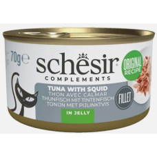 Schesir Lata Filete Atum E Lulas 70gr Schesir Lata Filete Atum E Lulas 70gr